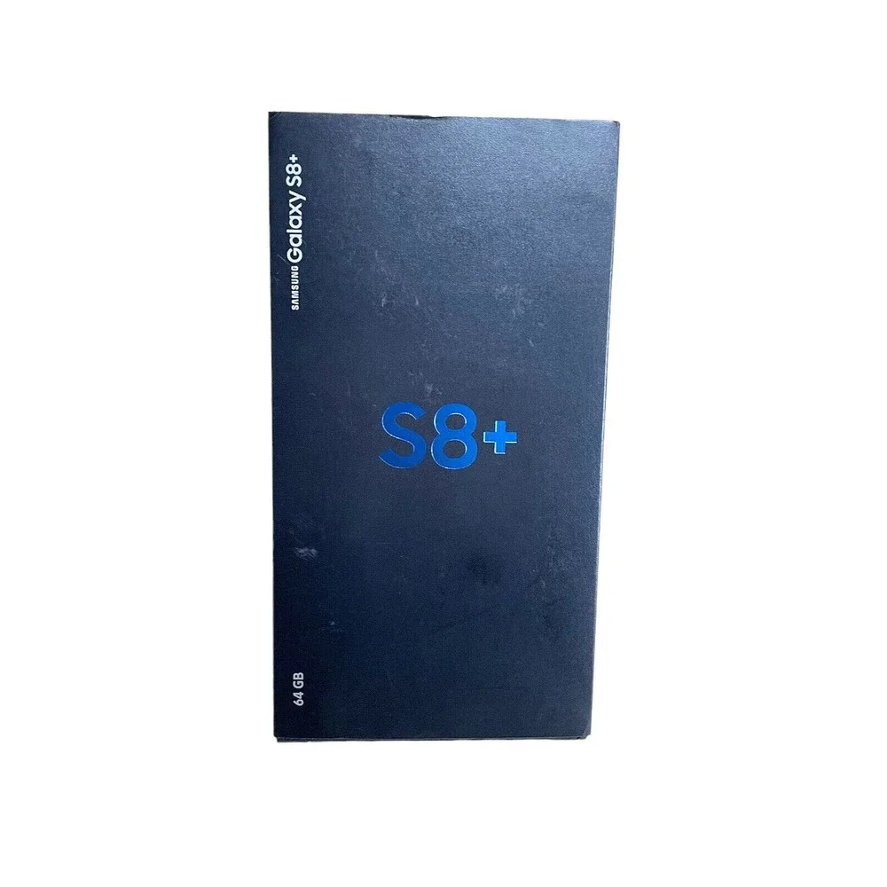 Samsung Galaxy S8+ 64GB Black Empty Phone Box Only